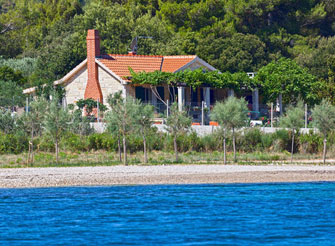 Beach Villa in Supetar on Brač Island 