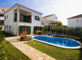 Private holiday villa with pool in Hvar town