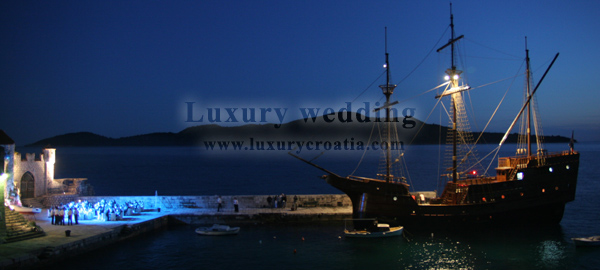 Luxury wedding in Croatia