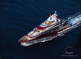Exclusive & Luxury Mega Yacht  for Charter in Croatia
