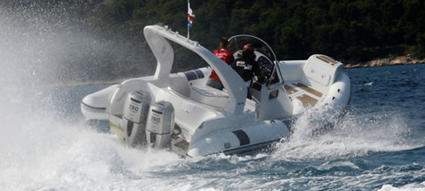 Rent a Luxury RIB with skipper in Split Region