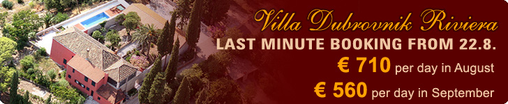 Luxury Villa on Dubrovnik Riviera