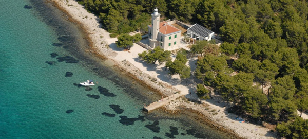 Exclusive lighthouse villa on the island Vir in Zadar region