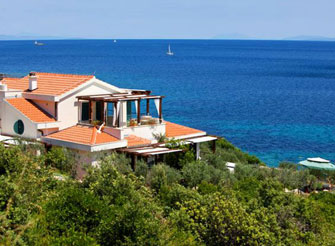 Luxury Seafront Villa on the island Vis