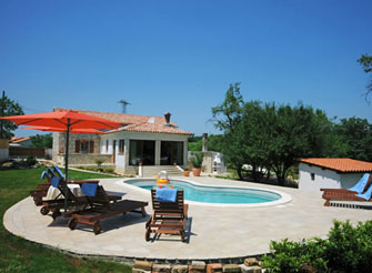 Beautiful villa with pool in Istria