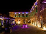 Outside the Small Luxury Boutique Hotel in Dubrovnik by night