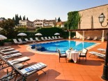 Pool area in the Small Luxury Boutique Hotel in Dubrovnik