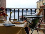 Terrace in Small Boutique Hotel Villa Tuttorotto in Rovinj in Istria