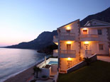 Luxury beach villa with pool on Makarska riviera in Dalmatia Croatia