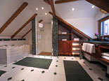 En-suite bathroom in the third bedroom in luxury Dubrovnik villa for rent