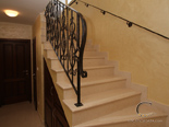 Staircase in luxury villa in Dubrovnik 