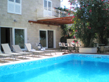 Pool in holiday villa in Mirca on Brac Island 