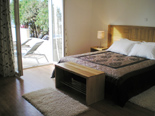 Bedroom in holiday villa with pool in Mirca on Brac Croatia