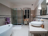 En-suite bathroom of the executive suite on the first floor of the luxury Dubrovnik villa