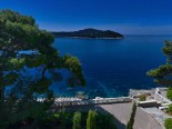 View from the waterfront luxury villa in Dubrovnik Croatia