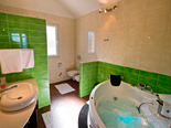 Master bathroom in luxury holiday villa on island Brac in Dalmatia in Croatia