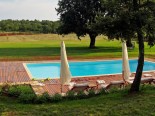 Outdoor pool of the Luxury Istrian Country Villa