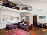 Spacious living room in the luxury villa in Trogir countryside in Dalmatia