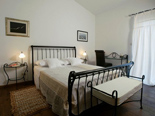 Bedroom in the luxury villa in Trogir countryside in Dalmatia