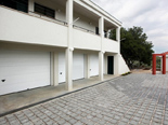 Garage in the luxury villa in Trogir countryside in Dalmatia