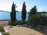 View from the villa in Dalmatia in Šibenik region