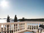 View from the luxury villa terrace in Šibenik region