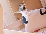 Childrens bunk beds in dalmatian holiday villa in Šibenik region