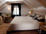 Bedroom in old Dalmatian style luxury villa for rent in Hvar in Croatia