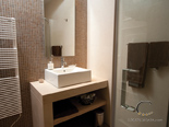 Bathroom in luxury Dalmatian rental villa in Hvar in Croatia
