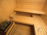 Sauna in luxury villa in Hvar in Dalmatia in Croatia