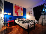 Double or twin bedroom on ground floor in modern Hvar rental villa