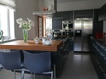 Kitchen area in luxury Dalmatian villa in Split Croatia 