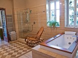 Bathroom in luxury Dalmatian villa in Split Croatia 