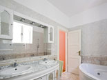 Luxury bathroom in Croatian villa in Split in Dalmatia