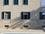 Pool area of the luxury villa in Split city center