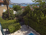 Pool area of the villa