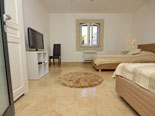 Another view on the twin bedroom of the Korcula vacation villa