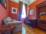Study room in five star vintage villa in in Split hinterland in Croatia