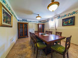 Big dining room in a luxury villa in Sinj in Croatia