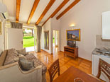 Living room of the aparment in guest house