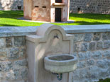 Details in the garden of this luxury five star villa in Sinj in Split hinterland in Croatia