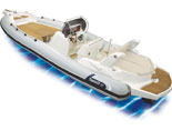 Marlin 29 - exclusive RIB Inflatable boat for excursions and transfers for rent in Dubrovnik region