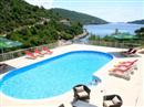 View on the pool and the sea 