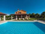 Outside the High quality villa with pool in Istria near Labin and Rabac