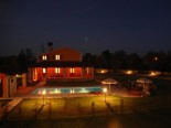 High quality villa with pool in Istria near Labin and Rabac by night