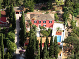Aerial view on Luxury Villa on Dubrovnik Riviera