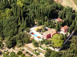 Aerial view on Luxury Villa on Dubrovnik Riviera