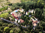 Aerial view on Luxury Villa on Dubrovnik Riviera