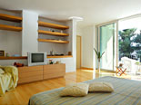 Luxury seafront villa in Bol - master bedroom