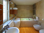 Luxury seafront villa in Bol - master  bathroom